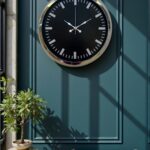 Elegance 40 Cm Metal Dekoratif Duvar Saati