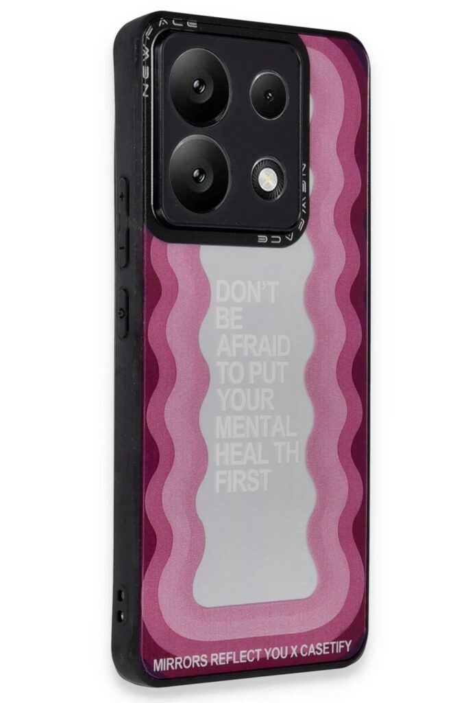 Mey İthalat®   Redmi Note 13 Pro 5G Kılıf Mirror Desenli Kapak - Mirror - 11