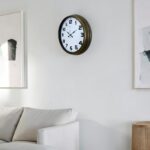 Antik Stil Eskitme 40 Cm Metal Duvar Saati - Görsel 2