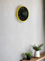 36 Cm Standart Sarı Duvar Saati - Görsel 2