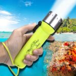 BUFFER® Süper Parlak LED Su Altı Dalış Feneri – Taşınabilir