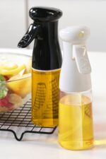 BUFFER®  Çok Amaçlı Cam Şişe Püskürtmeli Dağıtıcı Yağdanlık Limonluk Sirke Sosluk Spreyi Siyah - Görsel 8