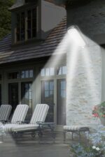 BUFFER® Sensörlü Güneş Enerjisi İle Şarj Olabilen Duvara Monte Solar Aydınlatma  GL-84069 - Görsel 8