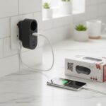 BUFFER® 2 USB,1 TYPE-C Girişli 1'li Çocuk Korumalı,Isıya Karşı Dayanıklı 2500Watt Termal Akım Korumalı Priz - Görsel 4