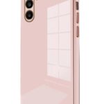 Mey İthalat®  Samsung Galaxy A55 5G Kılıf Volet Silikon - Pembe