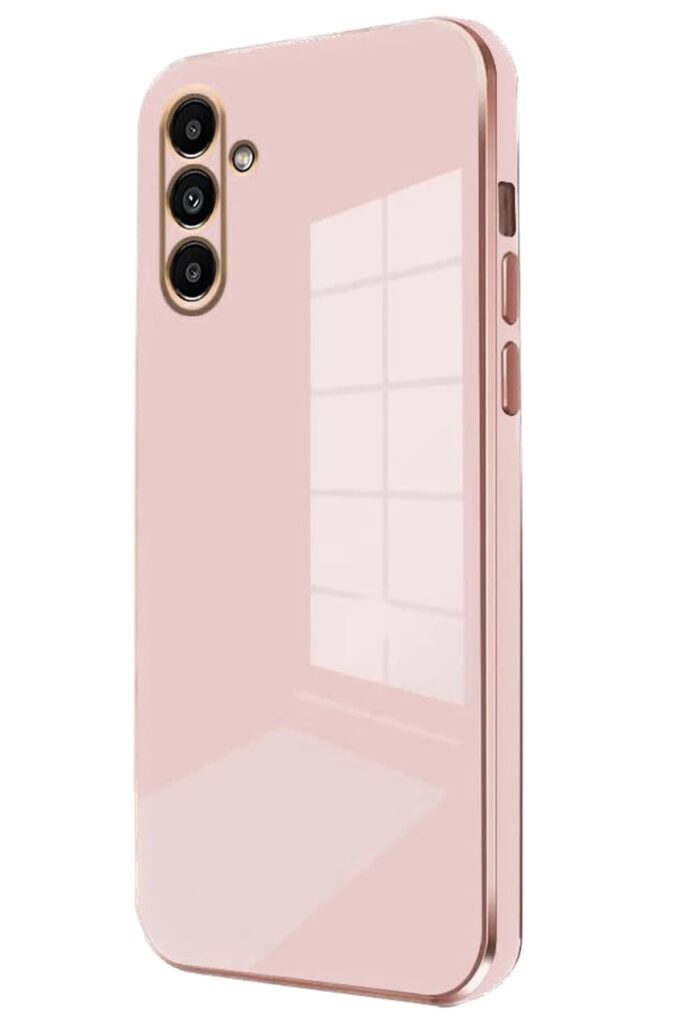 Mey İthalat®  Samsung Galaxy A55 5G Kılıf Volet Silikon - Pembe