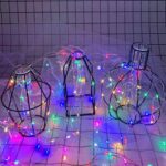 BUFFER® Pilli Renkli Peri Led Işık Saçak 10 Metre Dekoratif Aydınlatma (RGB) - Görsel 5