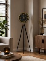 Black Noble Eskitme Tripod Ayaklı Saat