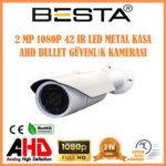 2MP Ahd 1080P 42 Led Metal Kasa Dış Ortam Güvenlik Kamerası