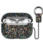 Mey İthalat®  Airpods 2 (2.nesil) Bright Simli Airpods Kapak - Siyah