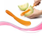 BUFFER® Pratik Kolay Kavun Kesme Çekirdek Ayıklama Bıçağı Plastik Aparat - Görsel 2