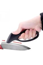 BUFFER® Kolay Tutuş Saplı Paslanmaz Çelik Manuel Bıçak Bileme Aleti - Görsel 8