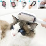 BUFFER® Su Hazneli Kedi ve Köpek Tüyü Toplamama Fırçası Su Hazneli Pet Tarağı - Görsel 3