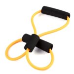 BUFFER® 8 Şeklinde Direnç Bandı Yoga Plates Ve Vücut Geliştirme Egzersiz Bandı - Görsel 6