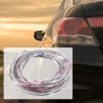 BUFFER® Silikonlu Araç Kapı Koruma Fitili Kapı Çarpma Çizik Önleyici Fitil 5 Metre 3M Bant - Görsel 4