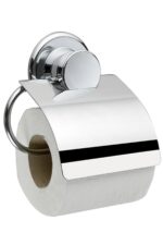 BUFFER® Yapışkanlı Metal Kapaklı Tuvalet Kağıtlık - Görsel 3