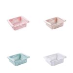 BUFFER® Çok Amaçlı Uzayıp Kısalabilir Buzdolabı Düzenleyici Sepeti Rafı - Görsel 6