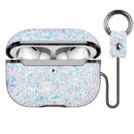 Mey İthalat®  Airpods Pro 2 (2.nesil) Bright Simli Airpods Kapak - Gümüş