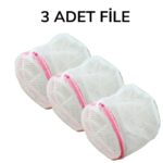 BUFFER® Sütyen Yıkama Filesi Tam Korumalı Hassas Çamaşır Yıkama Aparatı - Görsel 8