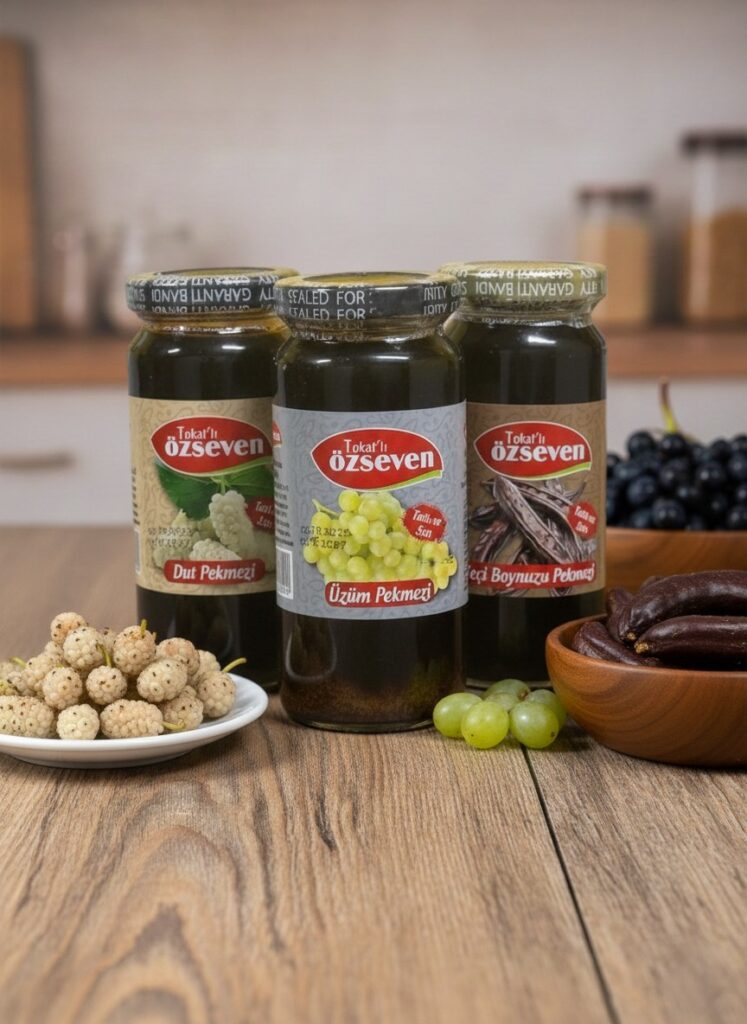 Özseven Geleneksel Pekmezler 3’lü Paket – Üzüm 800gr