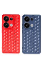 Mey İthalat®   Redmi Note 13 Pro 4G Kılıf Petek Silikon Kapak - Siyah - Görsel 2
