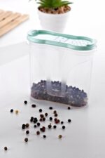 BUFFER® Plastik Kapaklı Majör Baharatlık Baharat Saklama Kutusu Kabı - Görsel 6