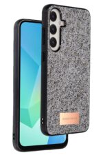 Mey İthalat®  Samsung Galaxy A16 5G Bright Simli Kapak - Gümüş