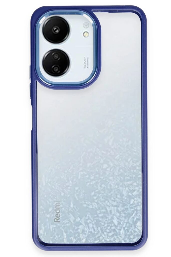 Mey İthalat®   Redmi 13C Kılıf Power Silikon - Lacivert