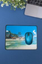 BUFFER® 25x32 cm Küçük Boy Mouse Pad Manzara Ada - Görsel 8