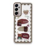 Mey İthalat®  Samsung Galaxy A15 4G Kılıf Sweet Desenli Silikon Kapak - Şeffaf - Görsel 3