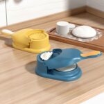 BUFFER® Pratik Hamur Açıcı Mantı Börek Poğaça Hamuru Açma Aparatı Ravioli Mantı Makinesi - Görsel 3