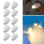 BUFFER® USB Mini Top LED 10’lu Aydınlatma Beyaz Işıklı Gece Lambası, Enerji Tasarruflu Mikro LED Işıklar - Görsel 6
