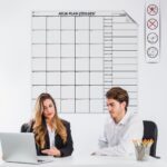 BUFFER® Aylık Planlayıcı Manyetik Duvar Stickerı Takvim Plan Çizelgesi - Görsel 2