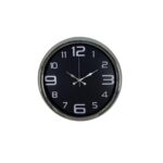 Krom Sade 40 Cm Metal Duvar Saati - Görsel 3