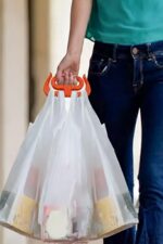 "BUFFER® Ergonomik Poşet Taşıma Aparatı – Ağır Yük Taşıyıcı Tutacak, Elden Kesme Yapmayan Kolay Taşıma Kancası, Market ve Alışveriş Çantası Taşıyıcısı - Görsel 8