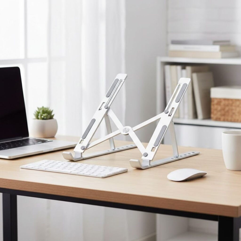 BUFFER® Plastik Katlanır Tablet Standı – Ayarlanabilir Açılı
