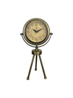 Eskitme Vintage Üç Ayaklı Masa Saati - Görsel 4