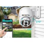 2 MP DIŞ MEKAN WİRELESS KABLOSUZ PTZ GÜVENLİK KAMERASI KD-1701