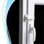BUFFER® PVC Pimapen Pencere Cam Balkon Kapısı Güvenli Emniyet Kilidi - Görsel 3