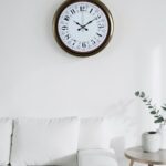 Eskitme Motifli 40 Cm Metal Duvar Saati