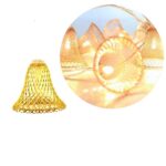 BUFFER® Parti ve Özel Gün Dekorasyonu Çan Şeklinde Metal Şerit Led Işık - Görsel 4