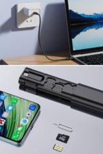 BUFFER® Cep Tipi 60W Bas Aç Type-C,İphone Şarj,Micro USB Hızlı Şarj Data Kablo Seti - Görsel 8