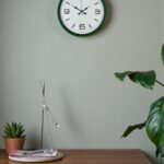 36 Cm Yeşil Modern Dekoratif Duvar Saati