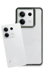 Mey İthalat®   Redmi Note 13 Pro 4G Kılıf Power Silikon - Koyu Yeşil - Görsel 3