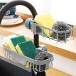 BUFFER® Musluk Kenarı Plastik Süngerlik Sabunluk Mutfak Düzenleyici Sünger Sabun Mutfak Organizeri - Görsel 4