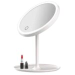 BUFFER® LED Işıklı Yuvarlak Makyaj Aynası – Dokunmatik Ayarlanabilir Işık Tonlu