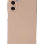 Mey İthalat®  Samsung Galaxy A15 4G Kılıf Nano içi Kadife Silikon - Pudra