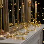 3 Metre Yaldızlı Gold LED Işık – Dekoratif Ortam ve Yılbaşı Aydınlatması - Görsel 2