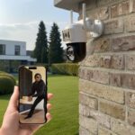 BUFFER® 3 Kameralı Kablolu Akıllı Güvenlik Kamerası – 360° PTZ Hareketli
