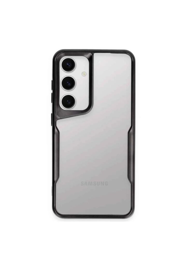Mey İthalat®  Samsung Galaxy A25 5G Kılıf Boyi Silikon Kapak - Siyah